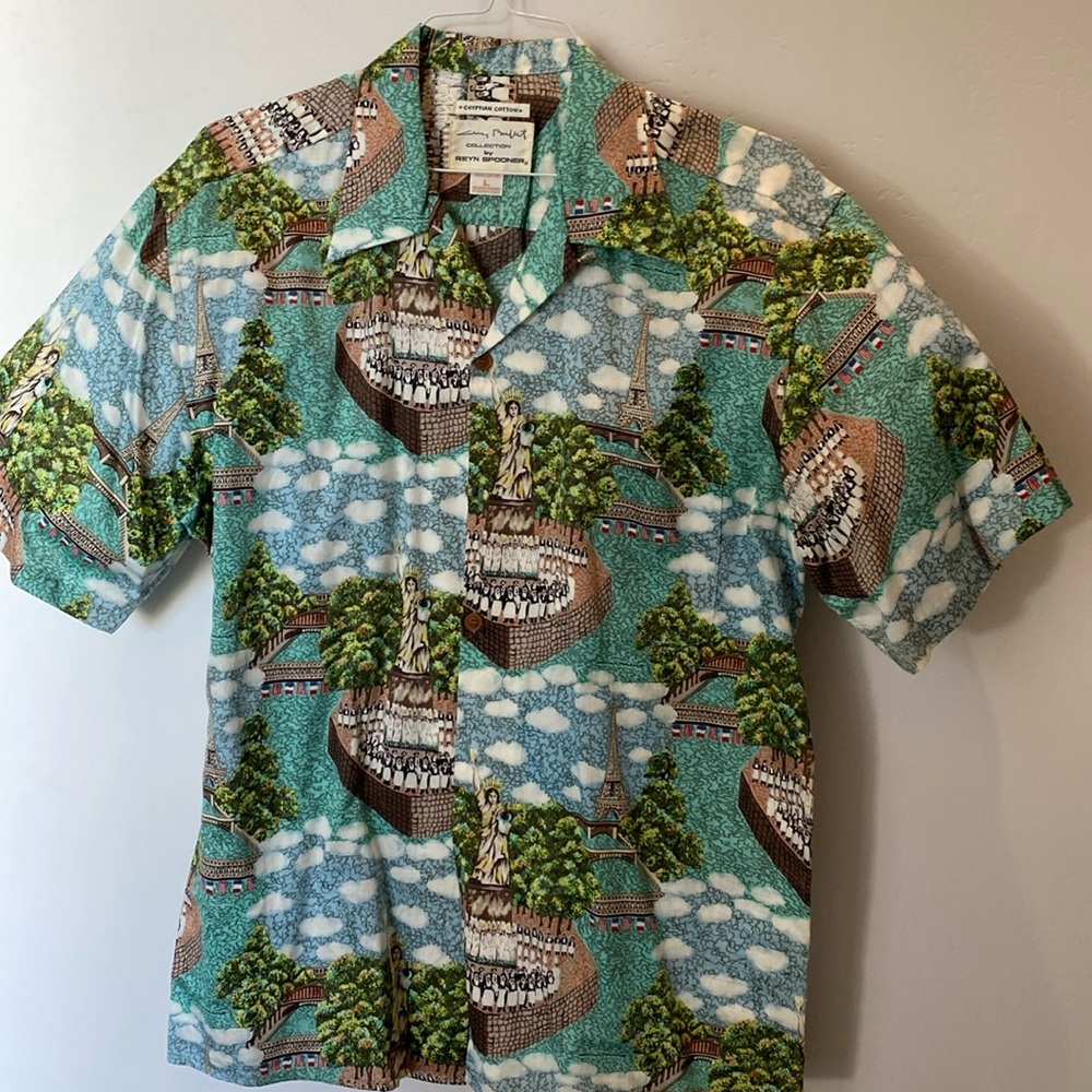 Reyn Spooner Paris Hawaiian shirt